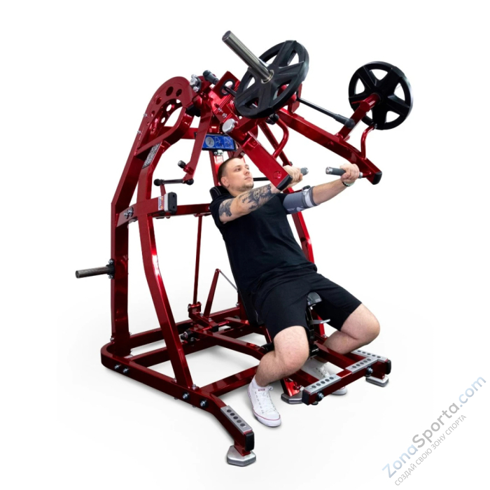 Грудной жим сидя на свободных весах Realleader LD-1001 (HSPro-1001)