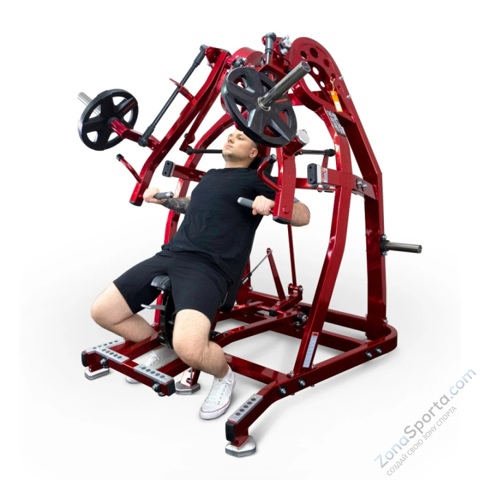 Грудной жим сидя на свободных весах Realleader LD-1001 (HSPro-1001)