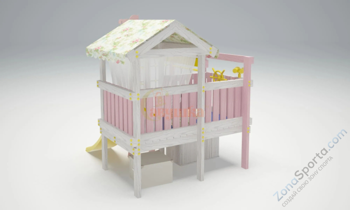 Игровой комплекс Савушка Baby 1 розовый