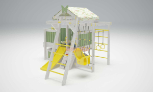 Игровой комплекс Савушка Baby 2 оливковый