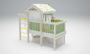 Игровой комплекс Савушка Baby 2 оливковый