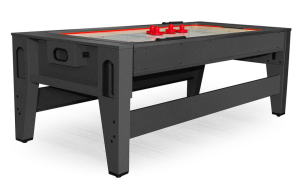 Игровой стол - трансформер (бильярд, аэрохоккей, настольный теннис) Twister (черный)