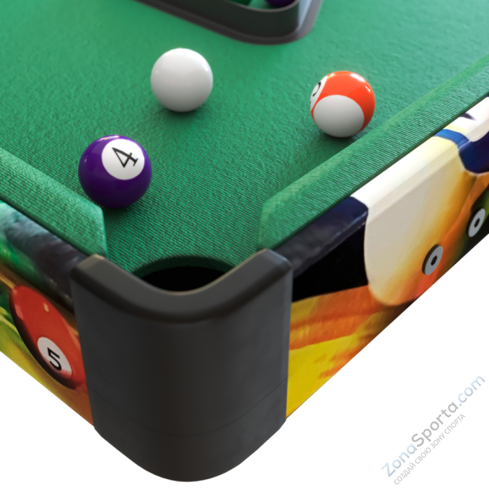 Игровой стол Unix Line Мини Бильярд (88х47 cм) Color