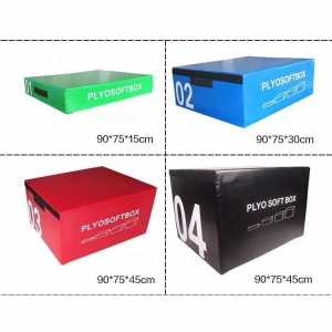 Комплект плиометрических боксов 90х75 высотой 15-30-45-60 см OKPRO