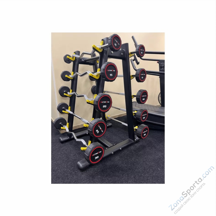 Комплект изогнутых штанг от 10 до 30 кг UltraGym UG3005A 