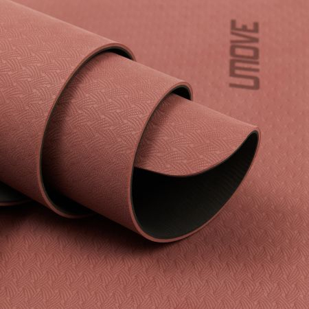 Коврик для фитнеса и йоги Umove TPE Mat какао
