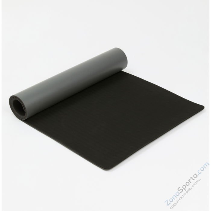 Коврик для йоги INEX Yoga PU Mat TPE полиуретан темно-серый