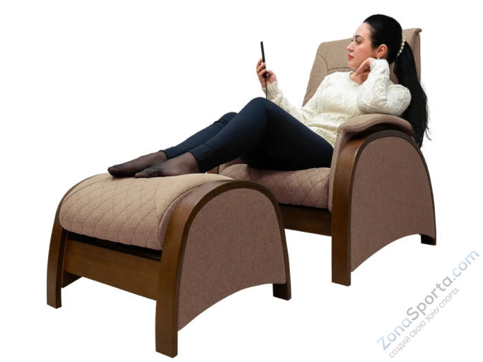 Кресло-качалка (маятник) с массажем Fujimo Balance 2 F2004 TOFP Орех