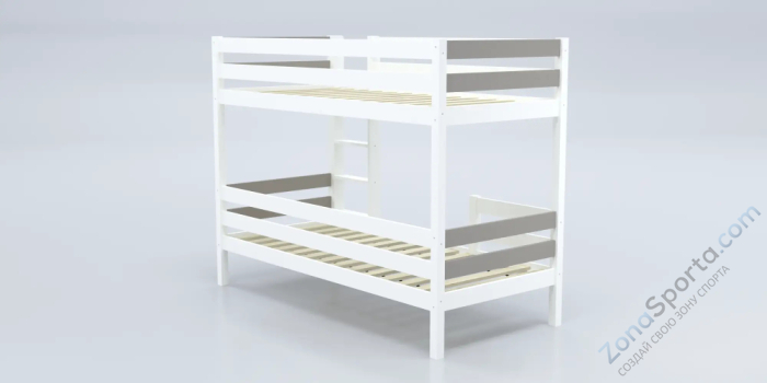 Кровать детская двухъярусная Савушка-01 80х160 Cappuccino (капучино)