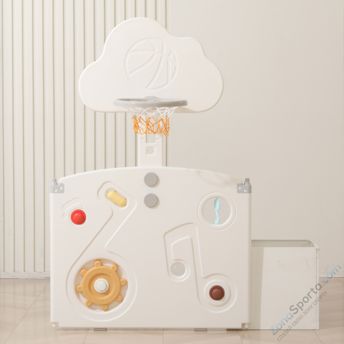 Манеж Unix Kids Supreme Music 200x240 Yellow с качелями