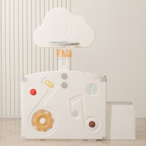 Манеж Unix Kids Supreme Music 200x240 Yellow с качелями