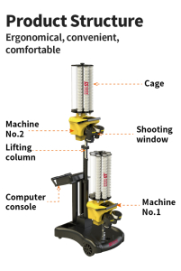 Машина для запуска воланов для бадминтона Siboasi S8025A
