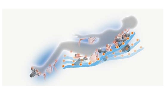 Массажное кресло Bodo Ecto Sport Brown Gold