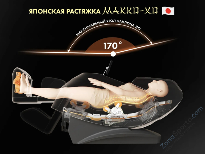 Массажное кресло Fujimo Flexor F500 Brown