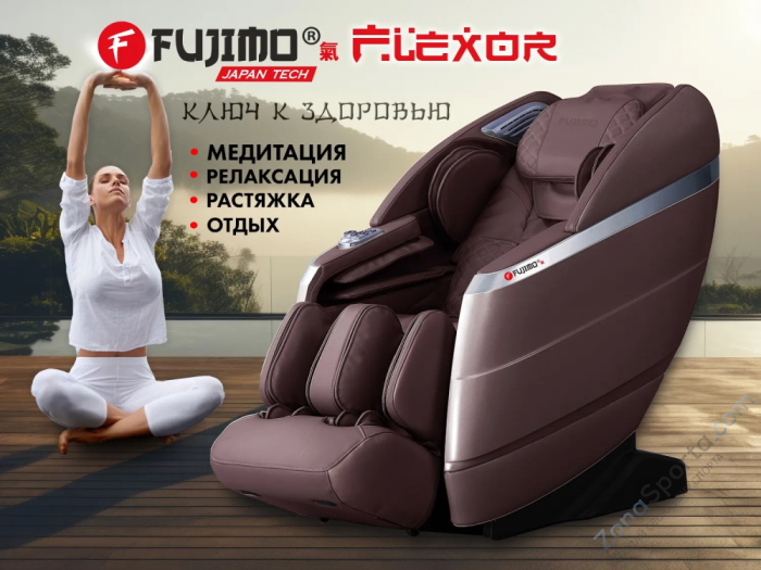 Массажное кресло Fujimo Flexor F500 Brown