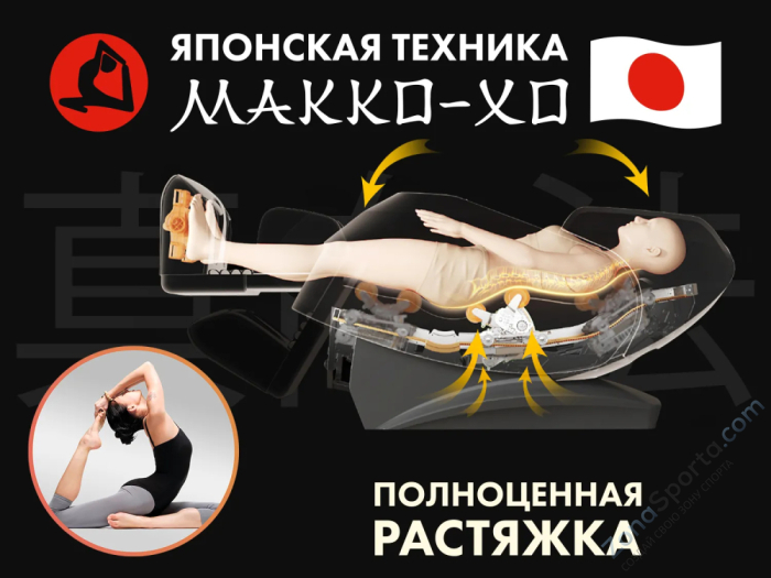 Массажное кресло Fujimo Flexor F500 Grey