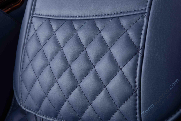 Массажное кресло iMassage ZigZag Blue/White