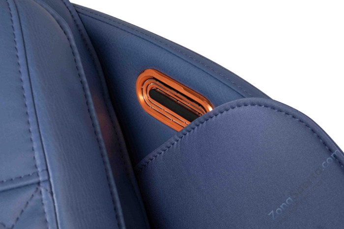 Массажное кресло iMassage ZigZag Blue/White