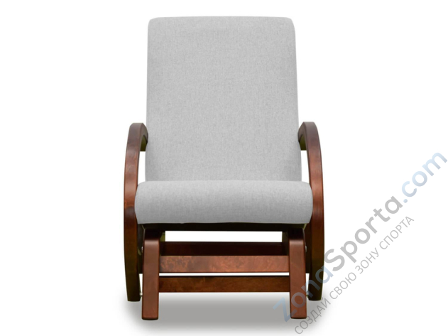 Массажное кресло-качалка EGO Twist EG2004 Cherry Серый (Tony13) с пуфом