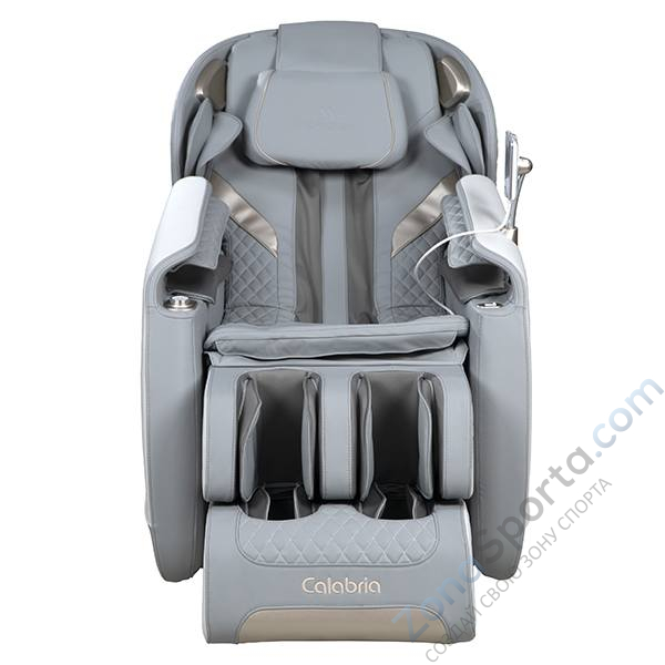 Массажное кресло Meridien Calabria (White + Grey)