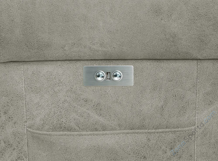 Массажное кресло-реклайнер с подъемом Fujimo Lounge Up F7003 ULFL Смоки (Orlando 4)