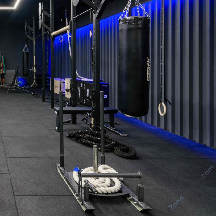 Мешок боксерский 50 кг (1100х300) мм резиновая крошка Profi-Fit