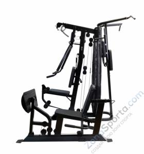 Многофункциональный тренажер Rebel Warrior в комплекте с жимом ногами и турником