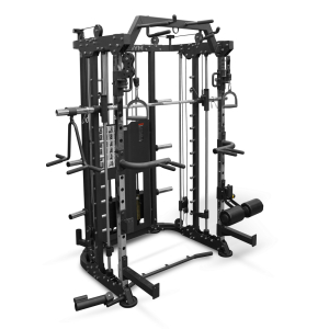 Многофункциональный силовой комплекс со встроенными весовыми стеками профессиональный Bronze Gym YARD