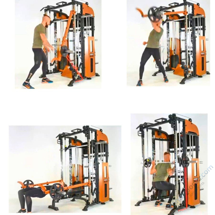 Многофункциональный тренажер с машиной Смита Insight Fitness TS114