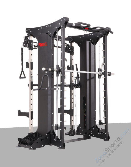 Мультикомплекс на базе Машины Смита с кроссовером Rebel RDT803-90