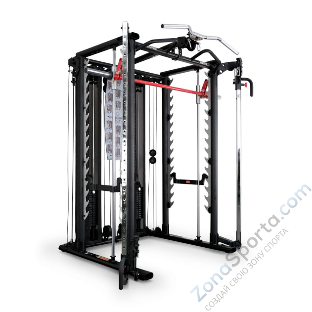 Машина Смита с грузоблоками и турником Inspire SCS