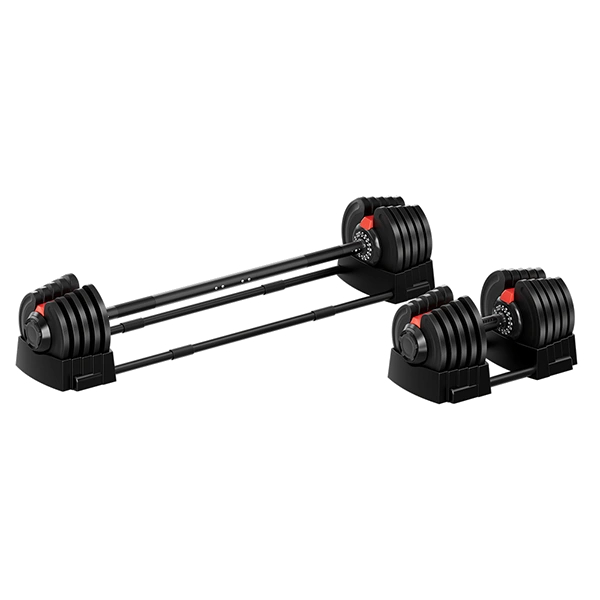 Набор регулируемый штанга+гантель HyFit 40 кг