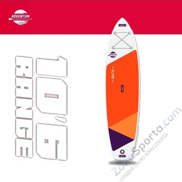 Надувная сап доска Adventum 10'6 Orange