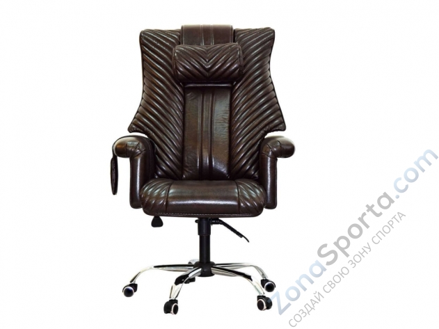 Офисное массажное кресло Ego President EG1005 шоколад (Арпатек)
