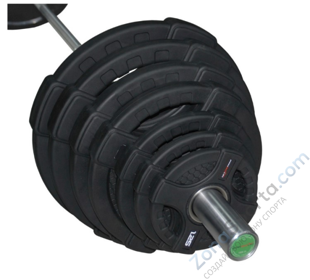 Олимпийский обрезиненный диск Pangolin WP088 2.5 кг