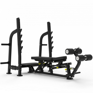 Олимпийская скамья с регулируемым углом наклона Impulse ITF8201