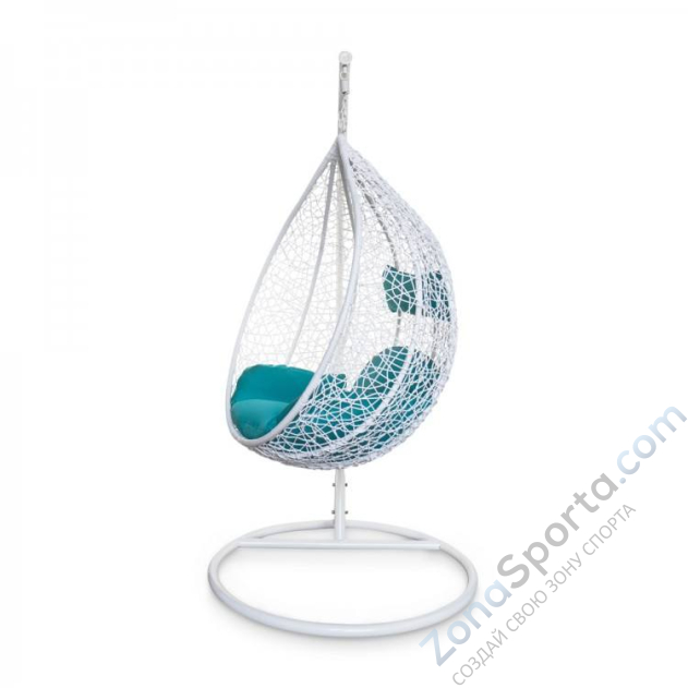 Плетёные качели Kvimol KM-0031 (D-0001LM) большая корзина