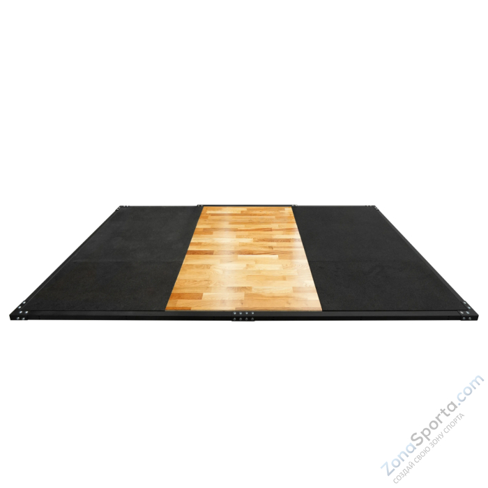 Помост с деревянной вставкой 3м на 2м Bronze Gym Partner AL-500