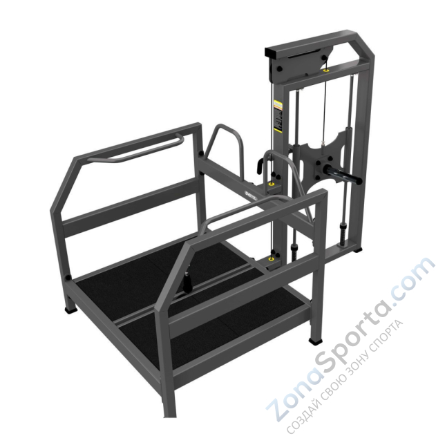 Приседания с поясом DHZ Fitness A-3067