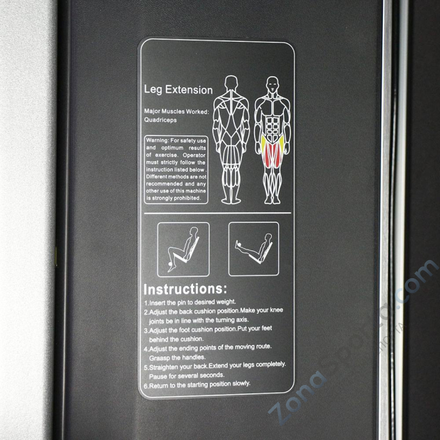 Разгибание ног Protrain 61A24-90