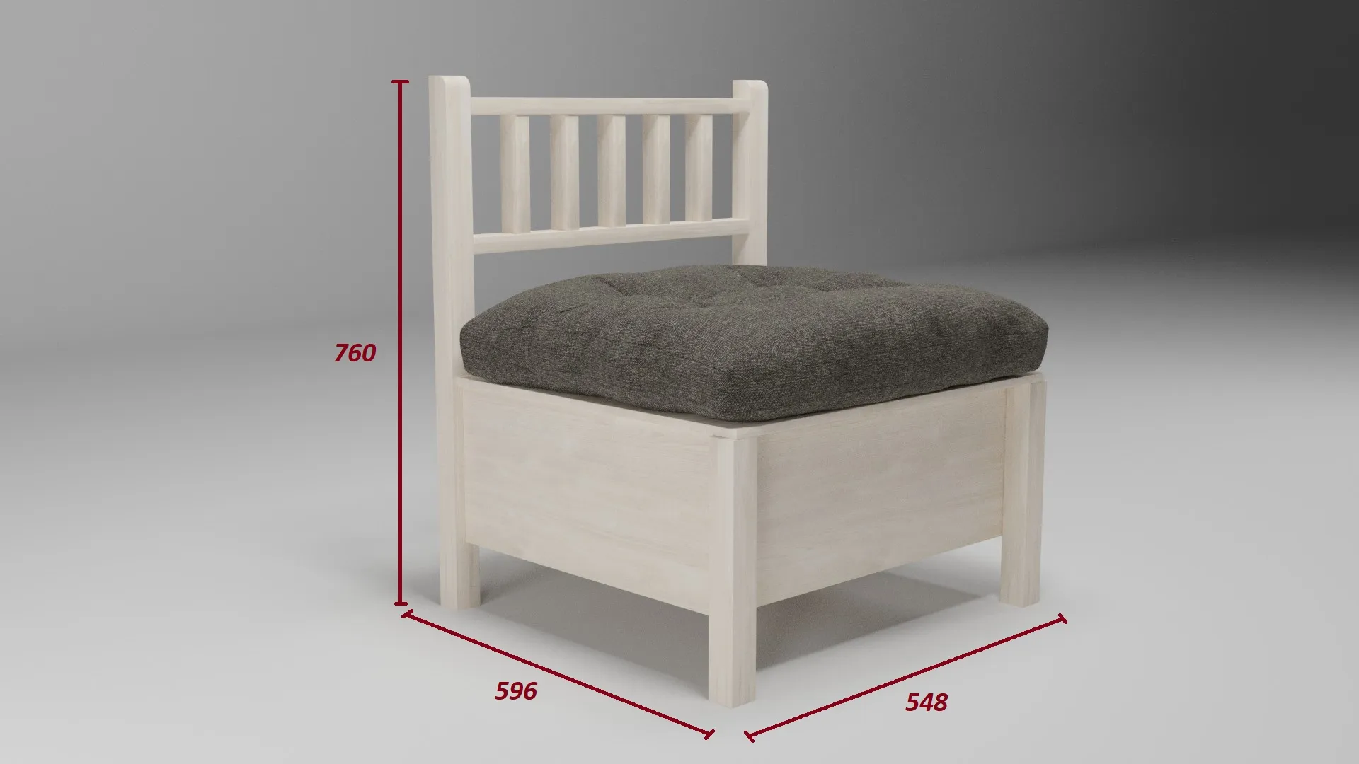 Секция центральная для мягкого дивана Savushka Type-FO