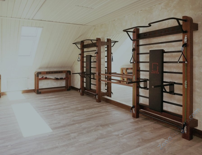 Шведская стенка с эспандерами, брусьями, скамьей и балетным станком Desire Eco Double Stretch