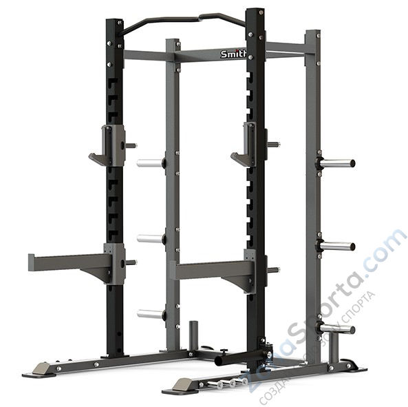 Силовая рама для жимов и приседов (с зоной работы с грифом) Smith BS018