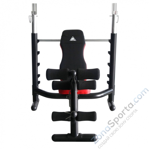 Силовая скамья со стойками DFC D310