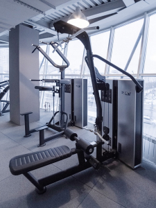 Силовой тренажер Тяга сверху/гребля сидя Kraft Fitness KFDXPSR