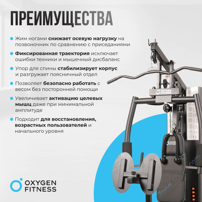 Силовой комплекс домашний Oxygen Fitness Nolan Plus