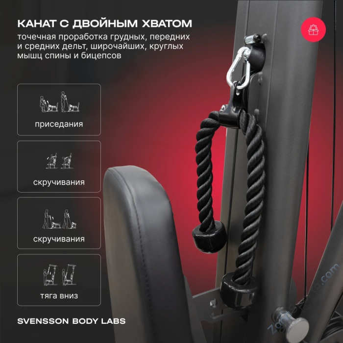 Силовой комплекс полукоммерческий Svensson Body Labs Rigel Plus Pro