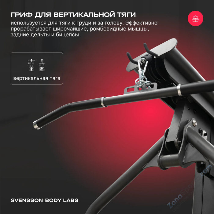 Силовой комплекс полукоммерческий Svensson Body Labs Rigel Pro