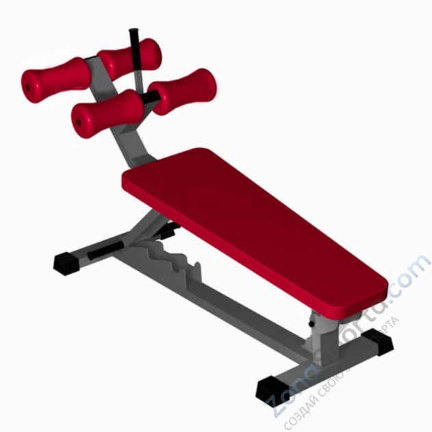 Скамья для пресса регулируемая Iron King IK 102(1600*520*1000)