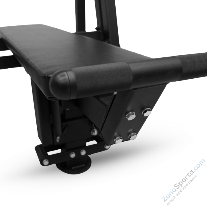 Скамья для жима лёжа с доводчиком, упором и подставкой для ног Bronze Gym Partner ML-901